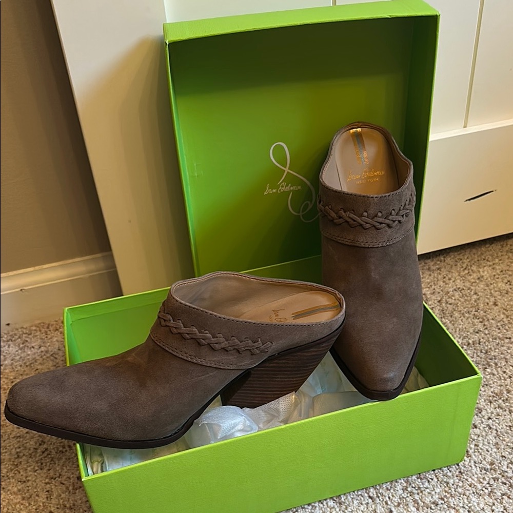 Sam Edelman brown Women's Mules